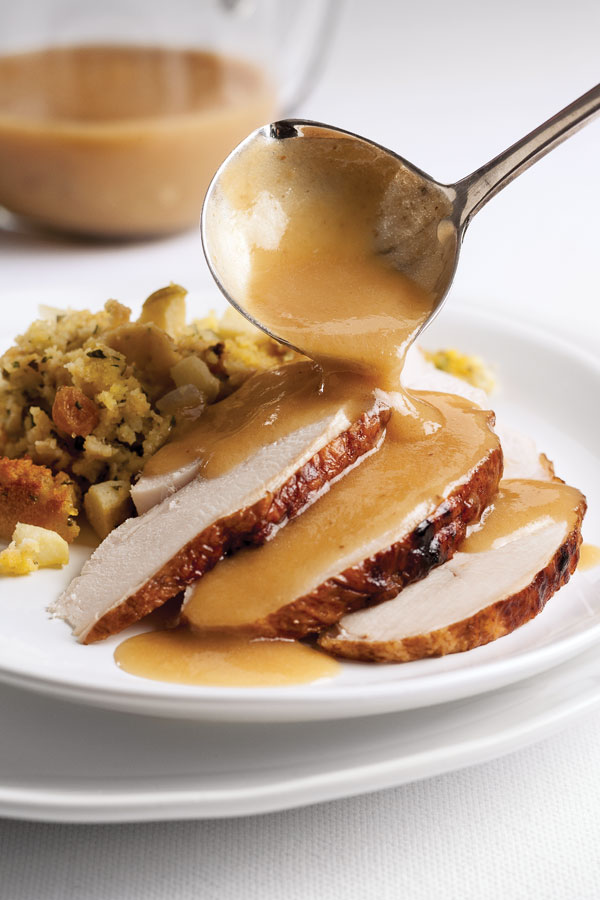 Deep South Dish: Classic Oven Roasted Turkey with Cider Gravy