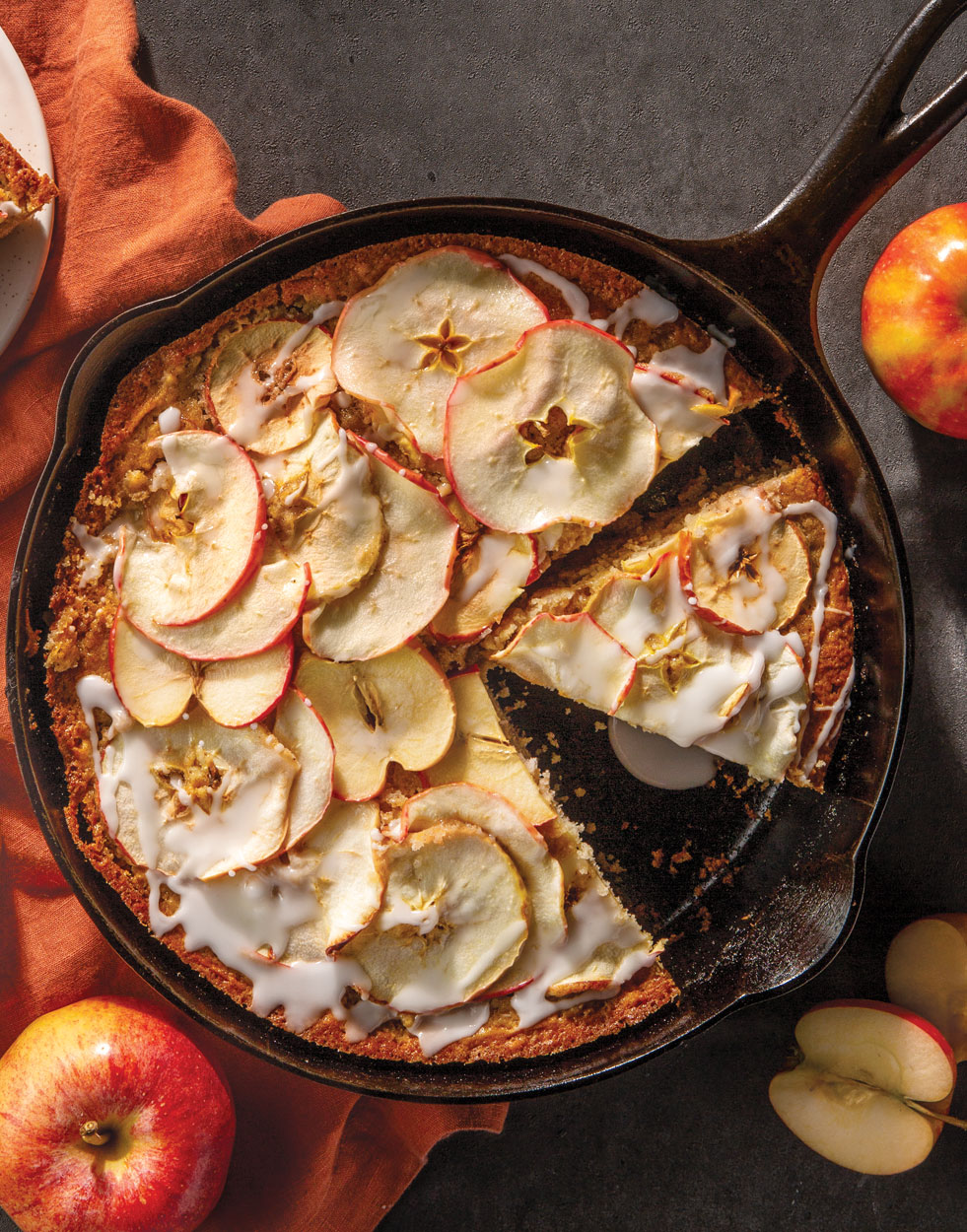 Apple Skillet Cake