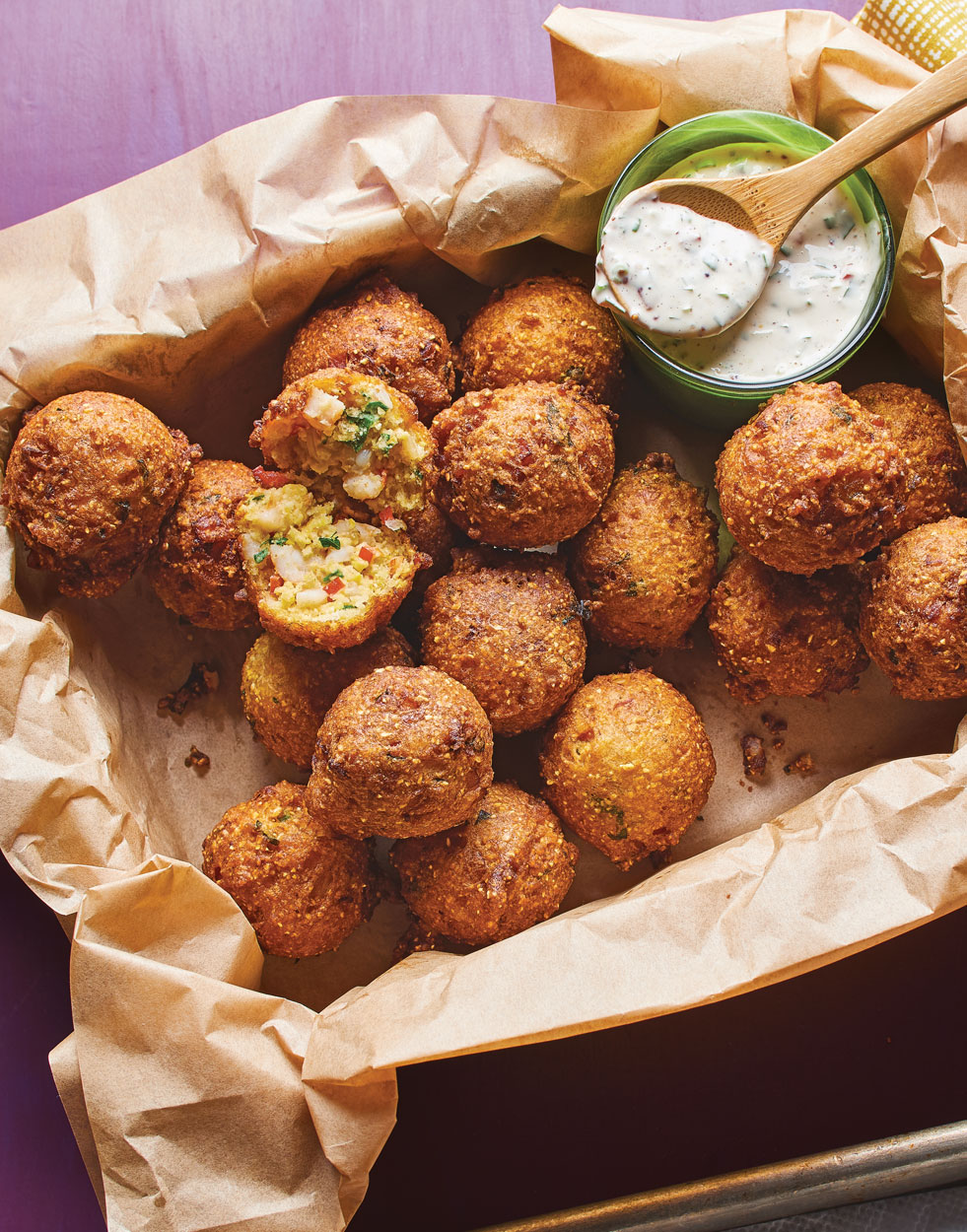 Shrimp & Grits Hushpuppies