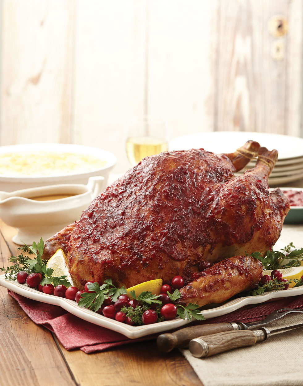 Roasted Turkey with Chipotle Butter Recipe
