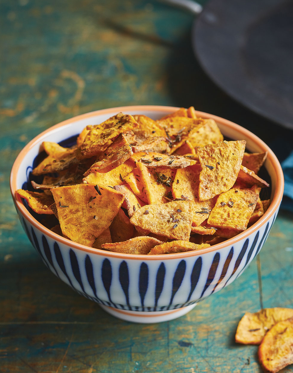 Baked Sweet Potato Chips