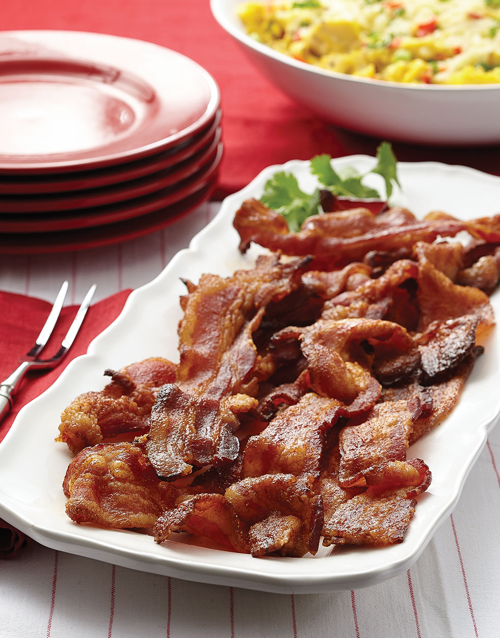 Sweet & Spicy Oven-Baked Bacon