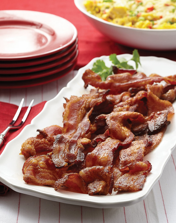 Sweet & Spicy Oven-Baked Bacon