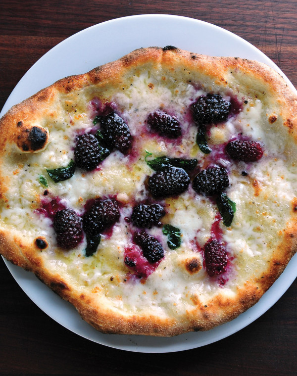 Blackberry Burrata Pizza