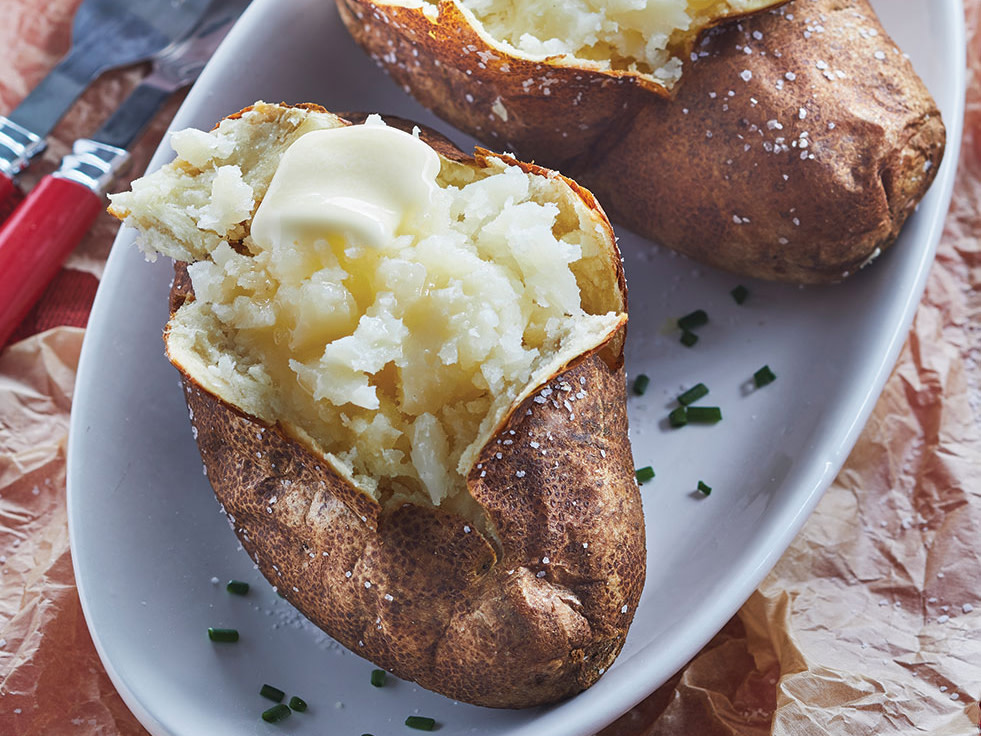 The Best way to make a Baked Potato