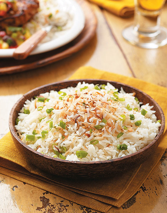Toasted Coconut Rice