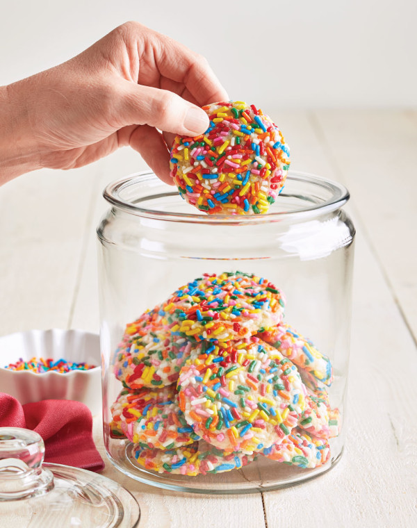 Rainbow Sprinkle Cookies