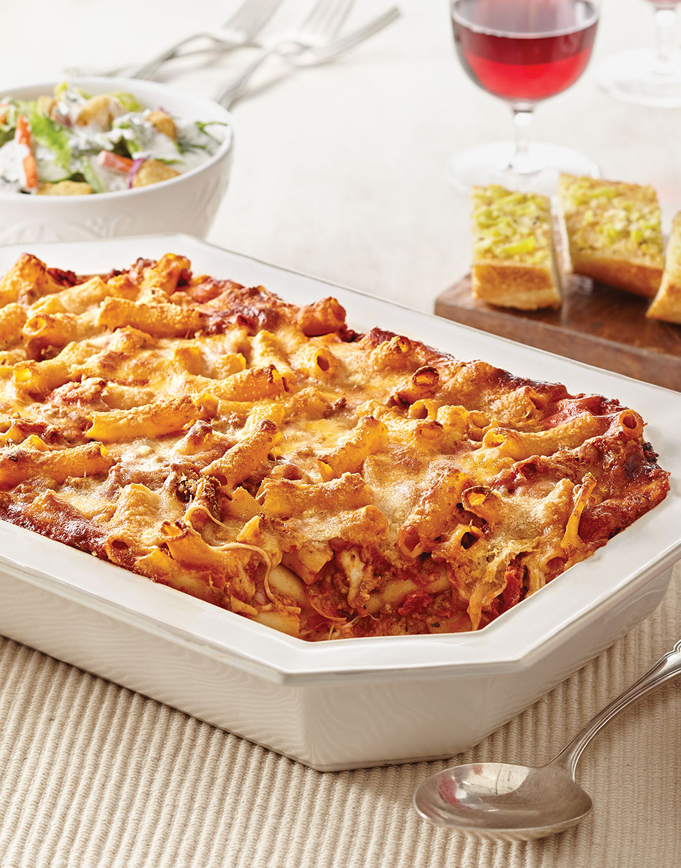 Baked Ziti with Italian Turkey Sausage - The Recipe Rebel