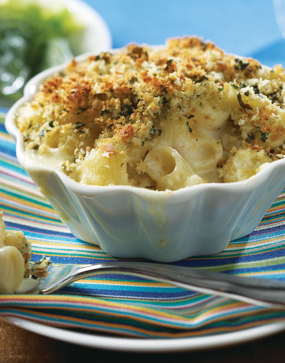 baked macaroni and cheese bread crumbs