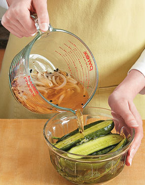 There may be leftover brine once the cucumbers are covered, but the pickles will still be flavorful.