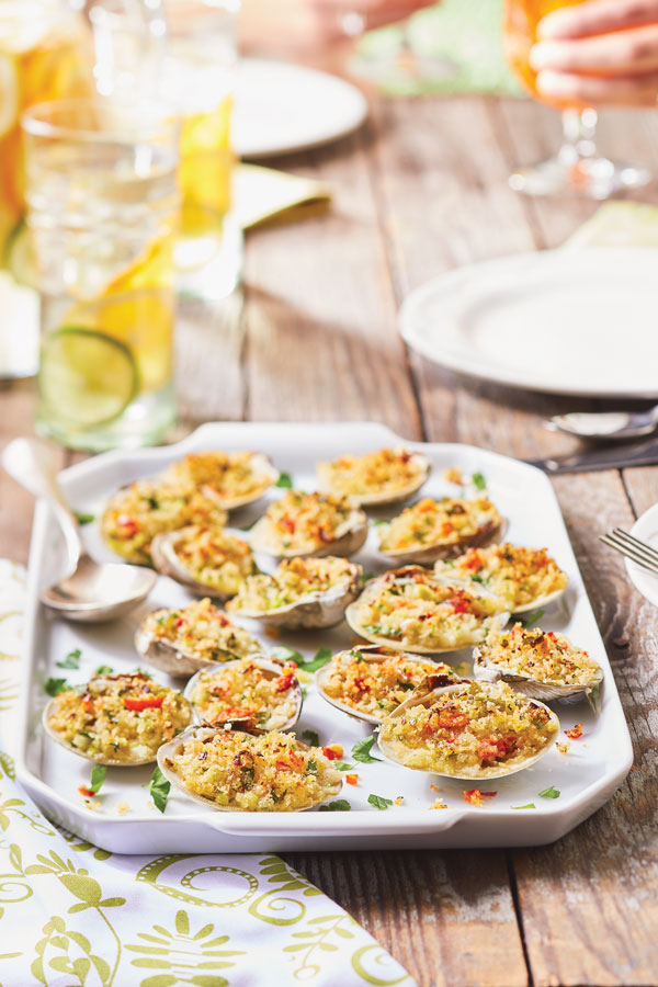 Spanish-style Baked Stuffed Clams Whole30 by bazaarlazarr, Quick & Easy  Recipe