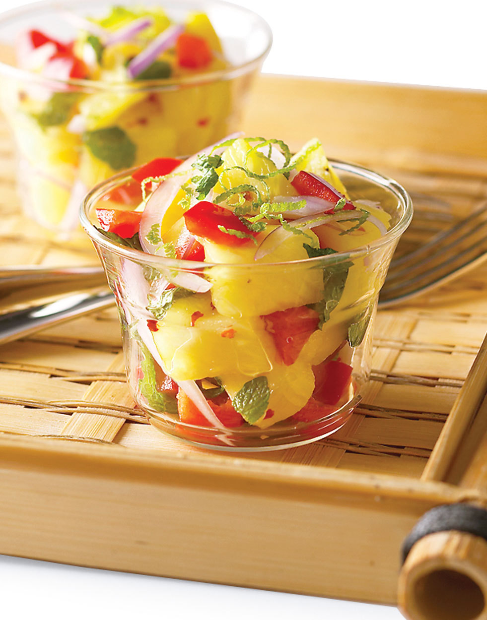Sweet & Spicy Pineapple Salad Recipe