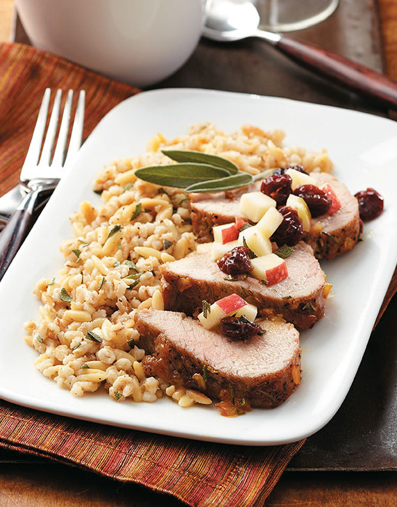 Rosemary & Orange-Glazed Pork Tenderloin