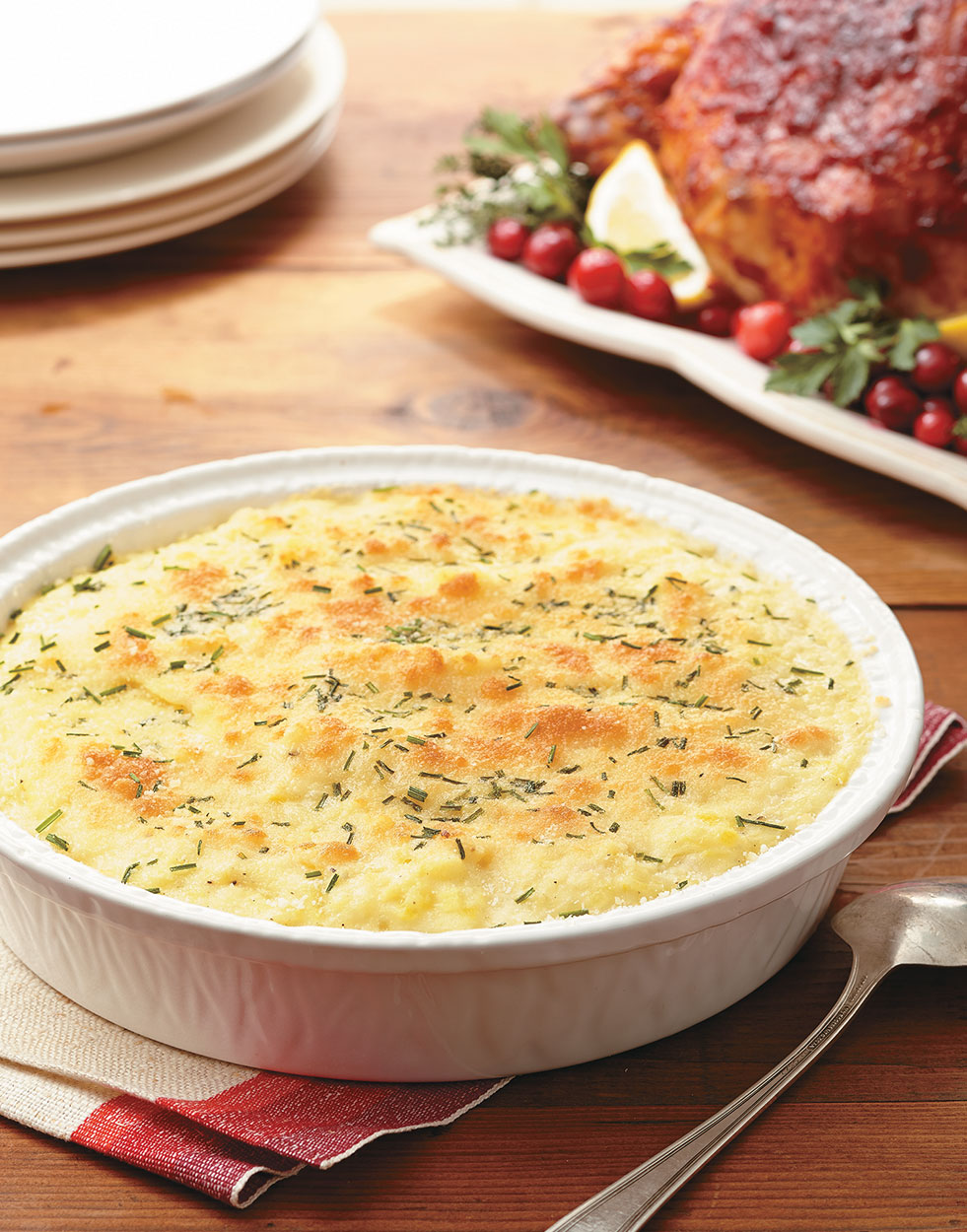 Au Gratin Mashed Potatoes Recipe