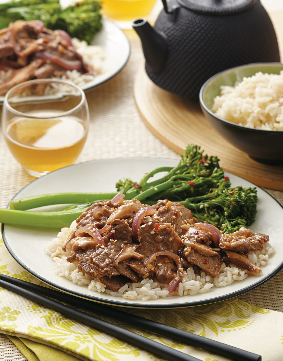 Beef & Mushroom Stir-Fry