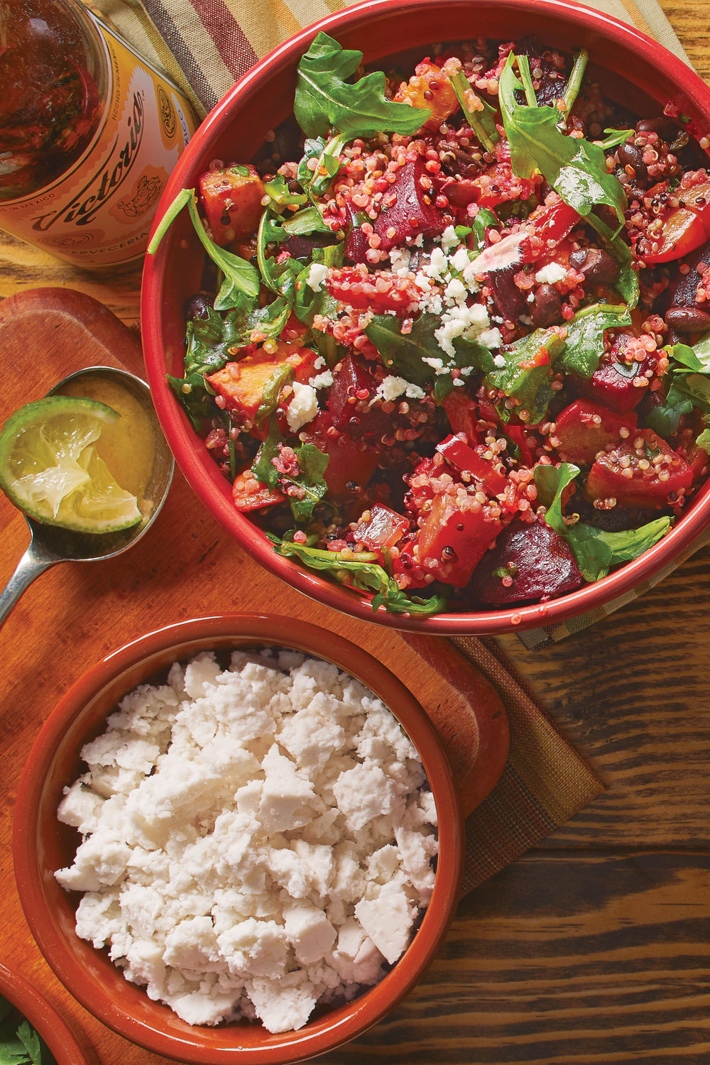 Southwest Quinoa Salad with chipotle vinaigrette Recipe