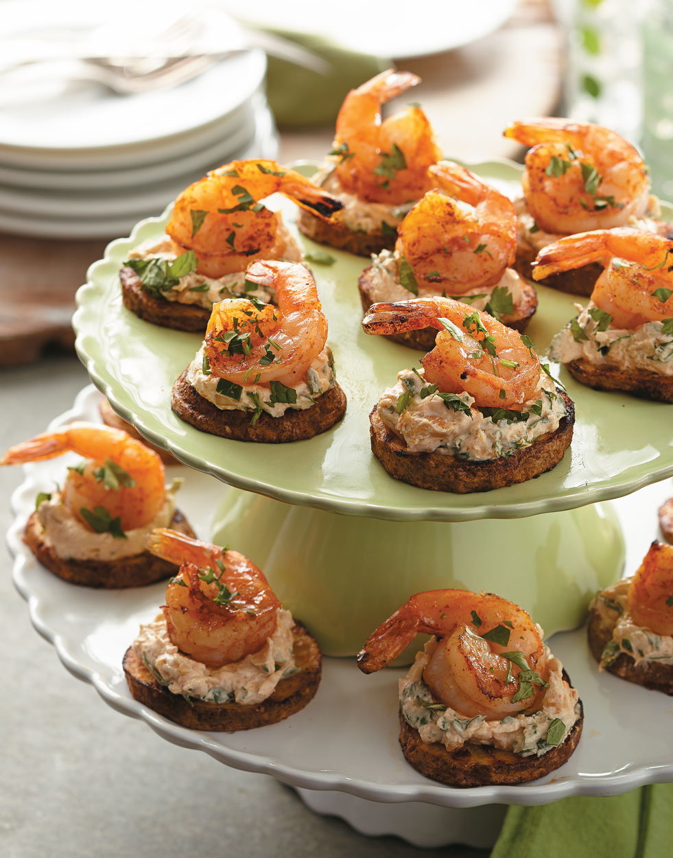 Shrimp Appetizers Make Ahead / Baked Shrimp Toast Small Town Woman : This post may contain ...