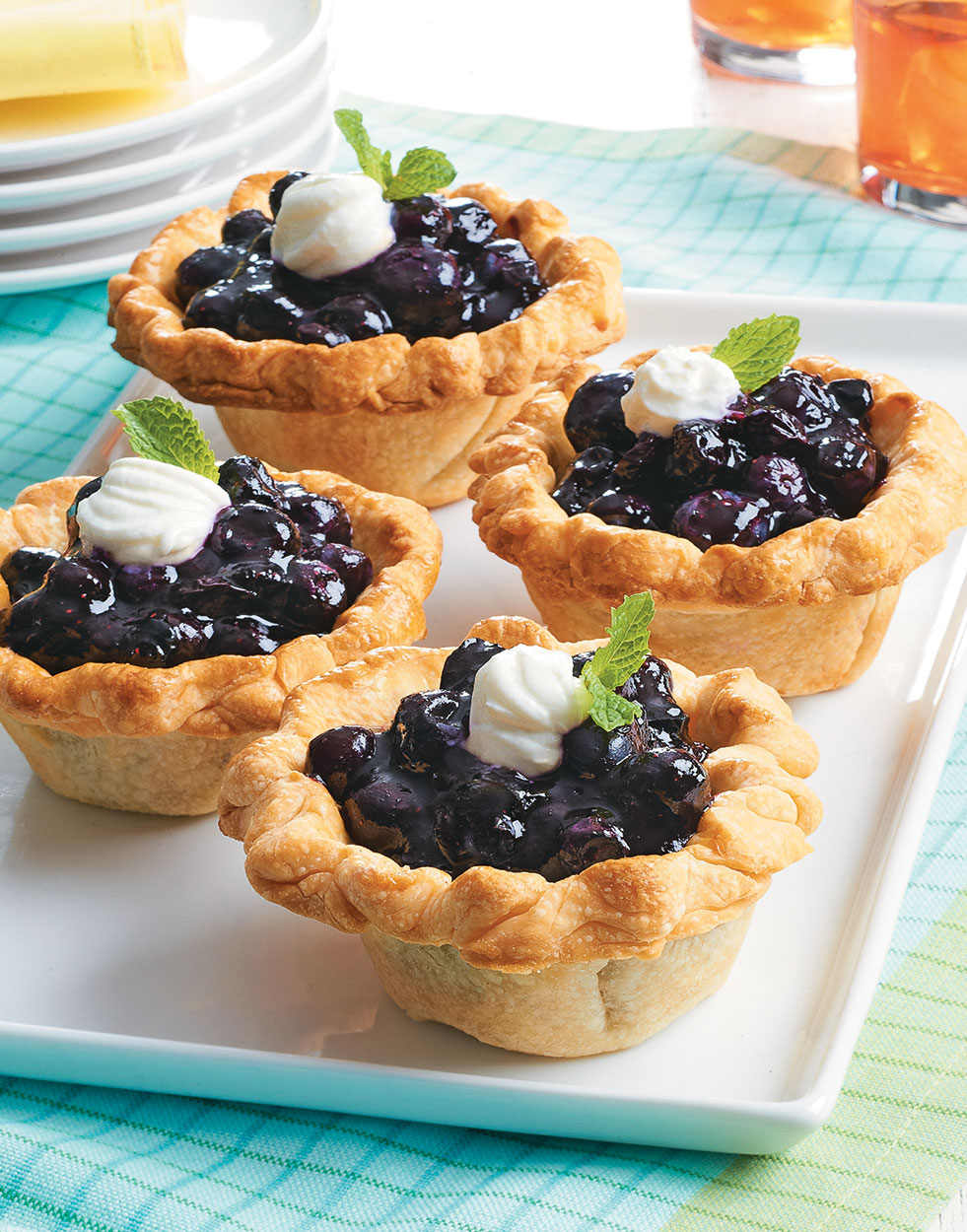 Mini Blueberry Pies Recipe