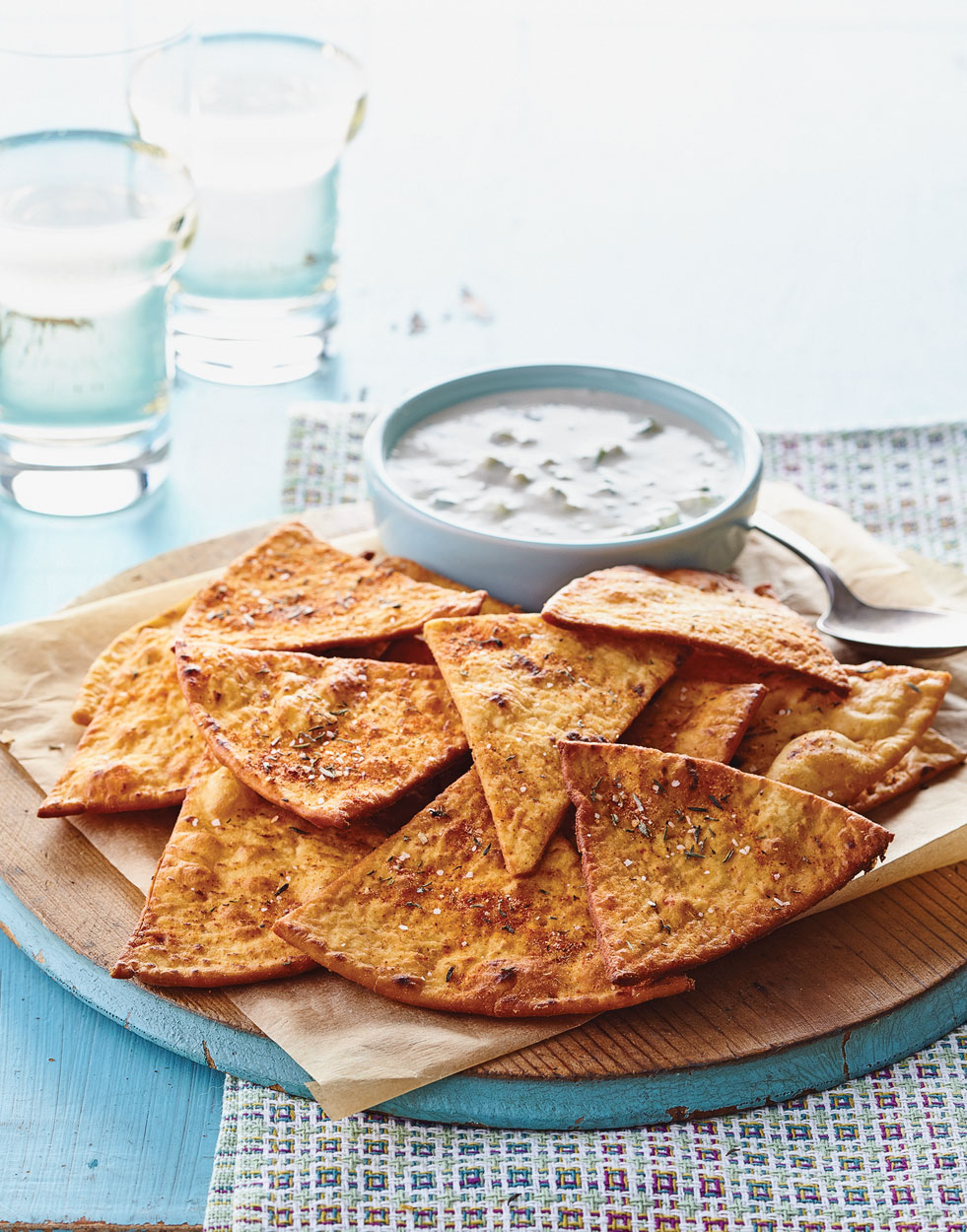 Pita Chips with Seasoned Salt Recipe