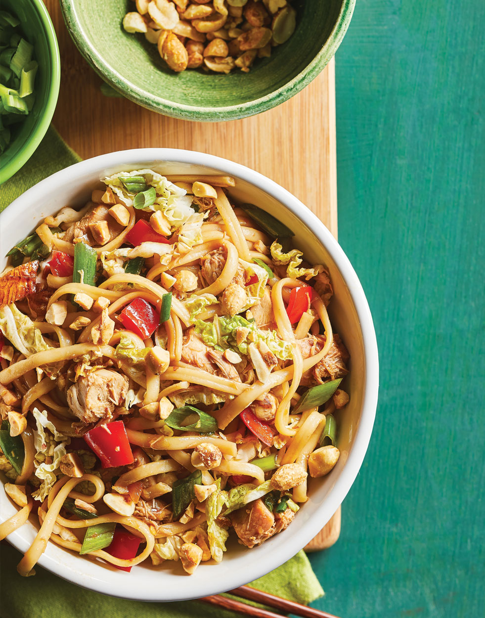 Turkey & Noodles Stir-Fry