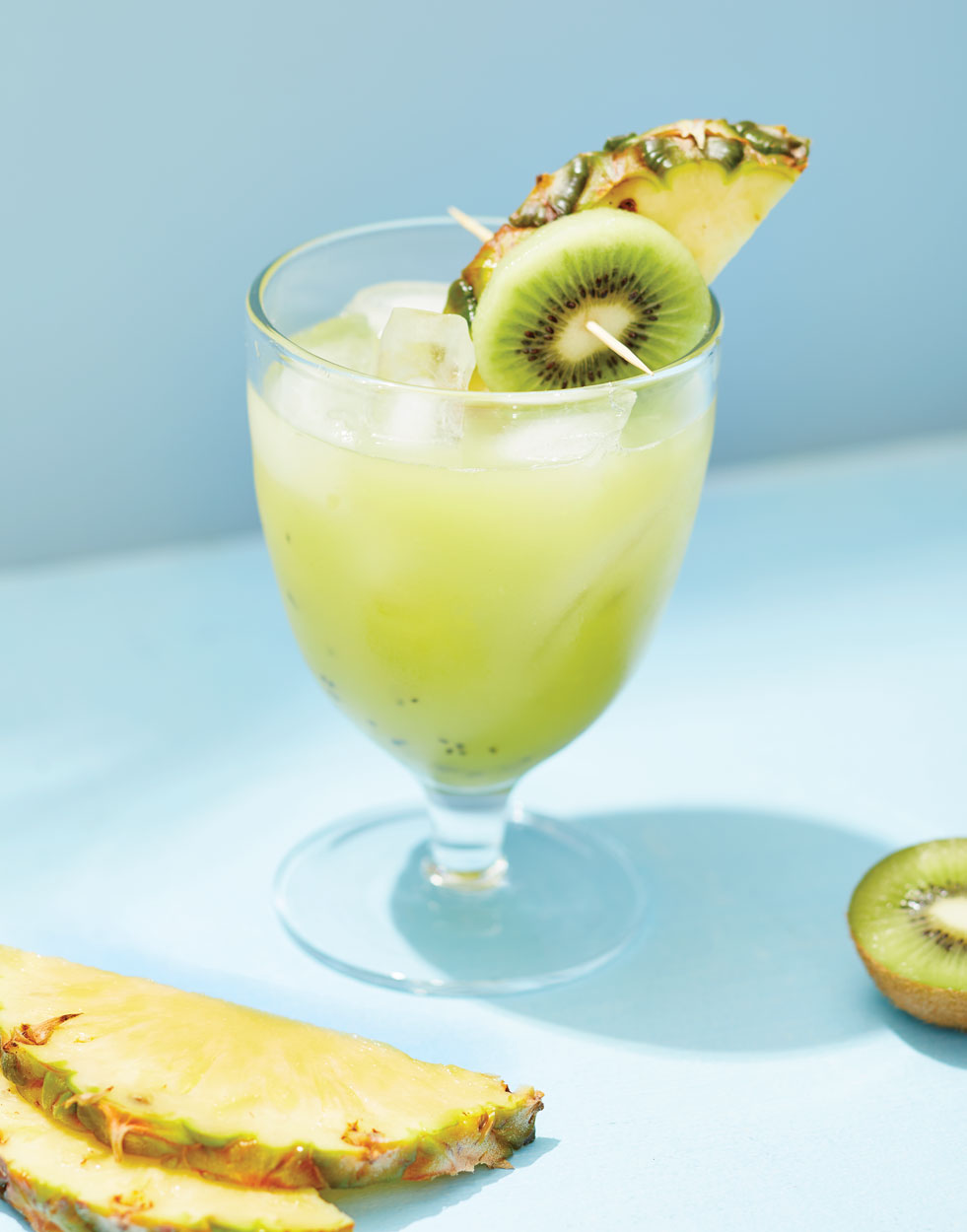 Kiwi-Pineapple Shake-Up