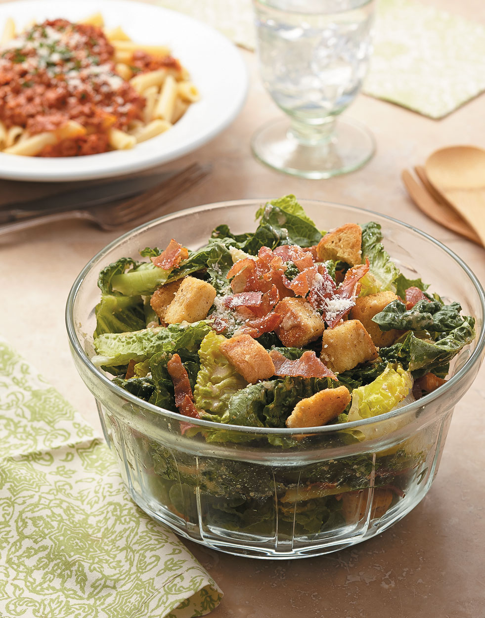 Caesar Salad with Prosciutto