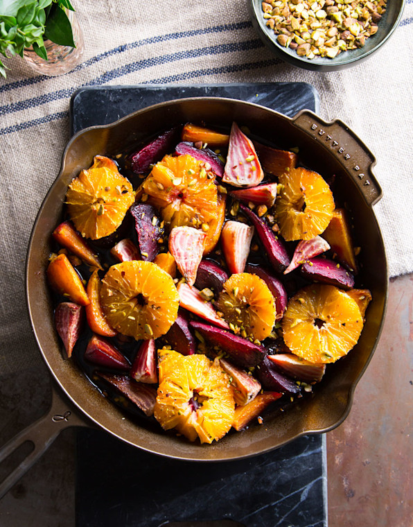 Balsamic and Citrus Roasted Beets