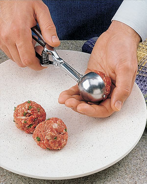 How to Shape Perfect Meatballs