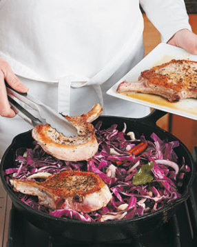 Pork-Chops-and-Braised-Cabbage-with-Applesauce-Dumplings-Step1