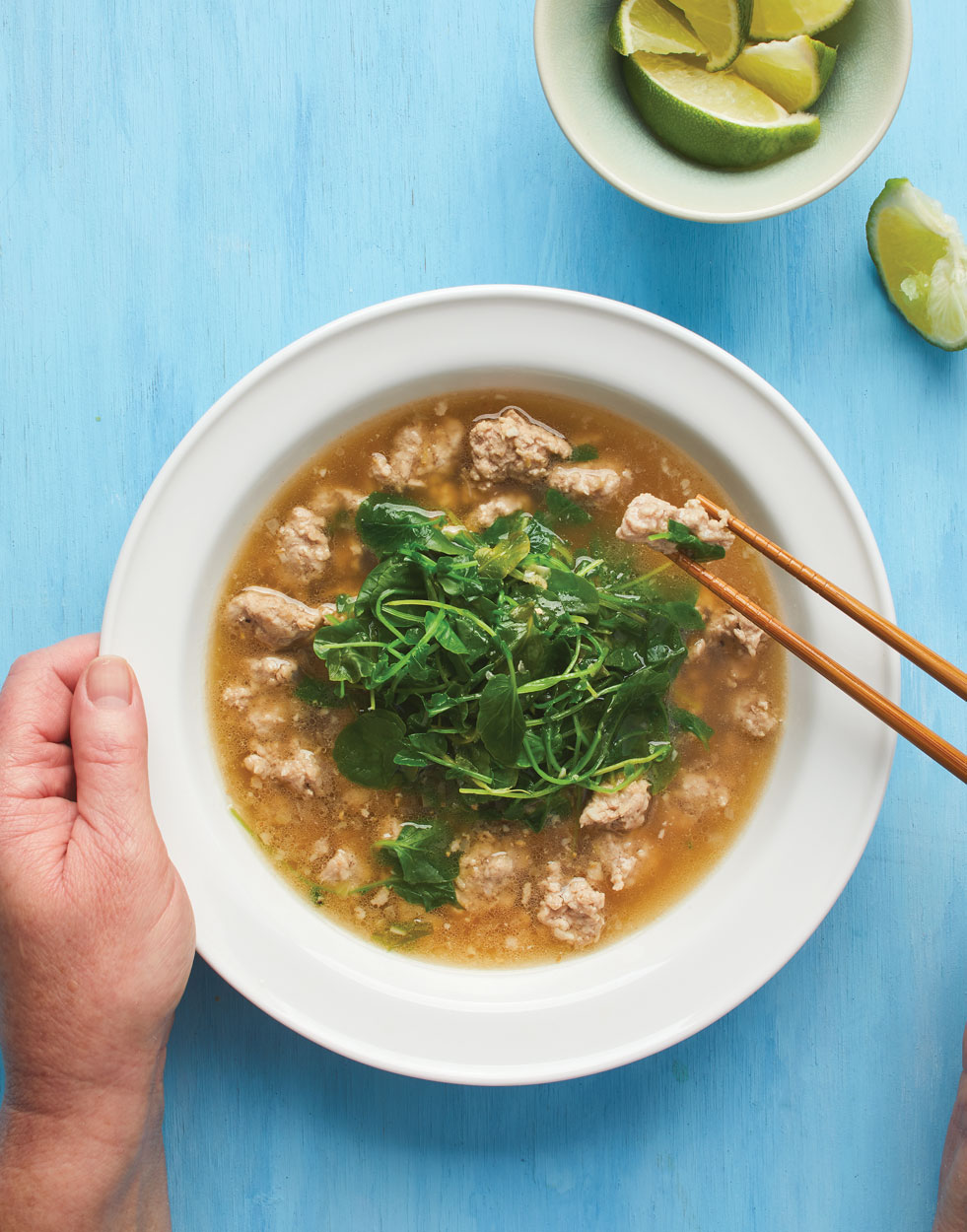 Vietnamese Pork & Watercress Soup