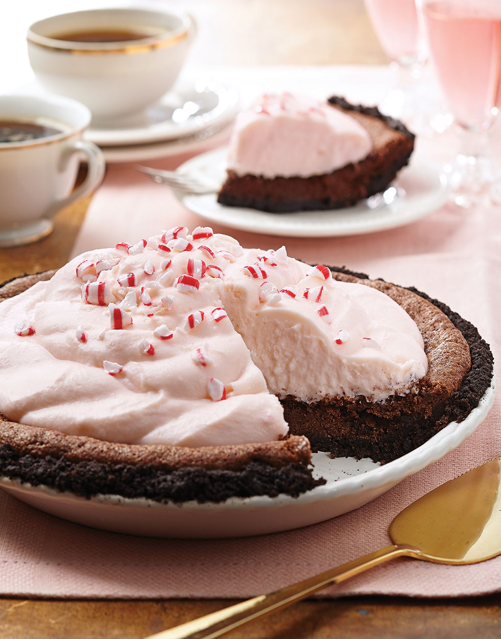 Chocolate-Peppermint Pie