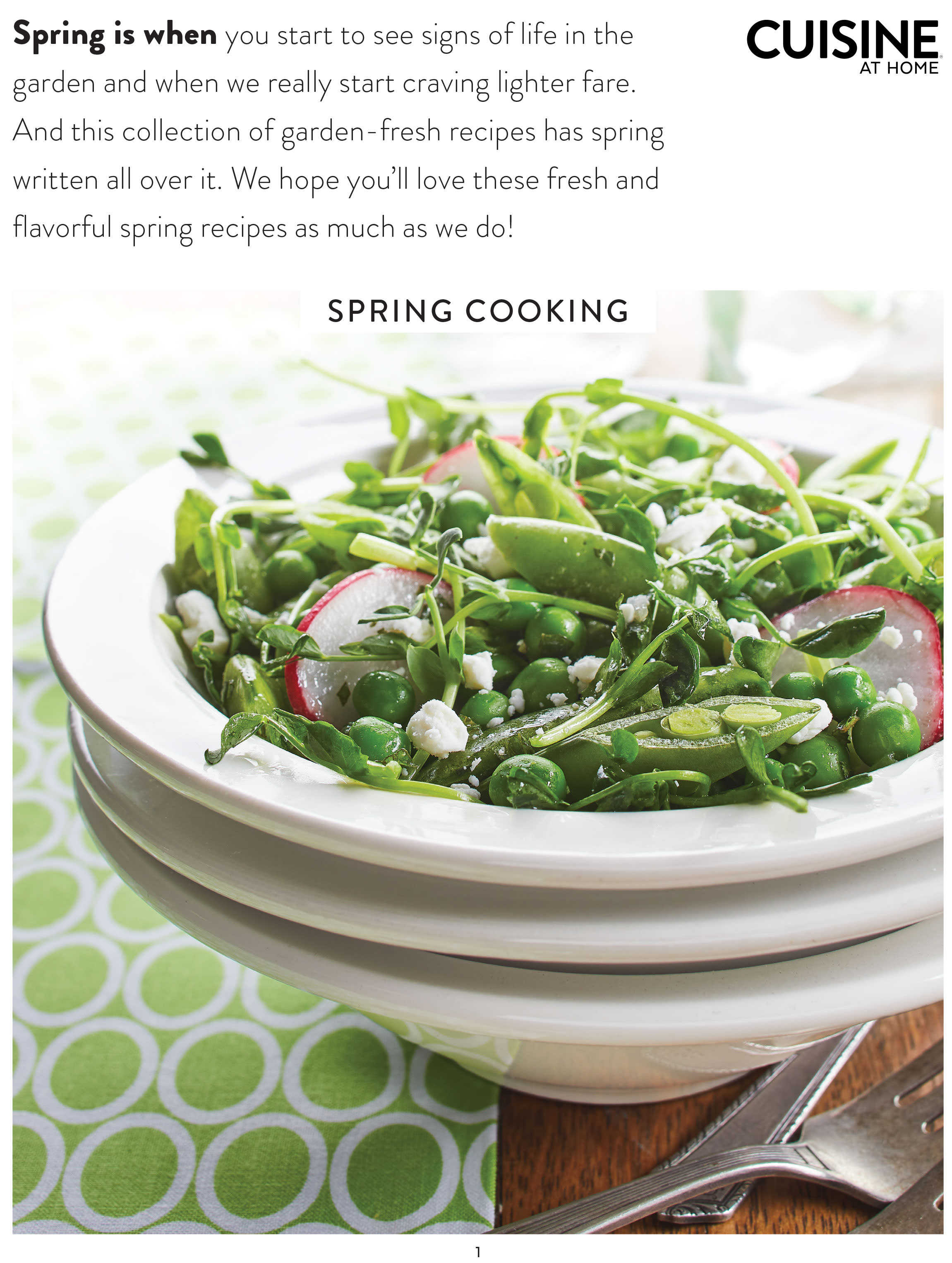 Quarterly Recipe Collection - Spring 2020