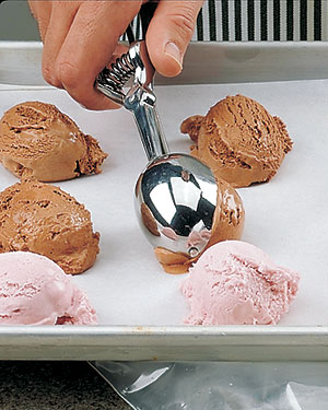 scoop and serve ice cream