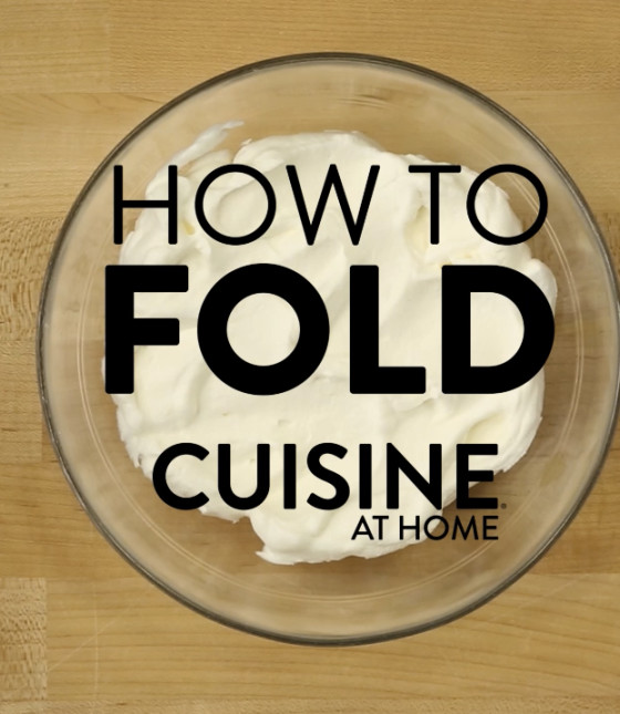 How to Fold (Whipped Cream, etc.)