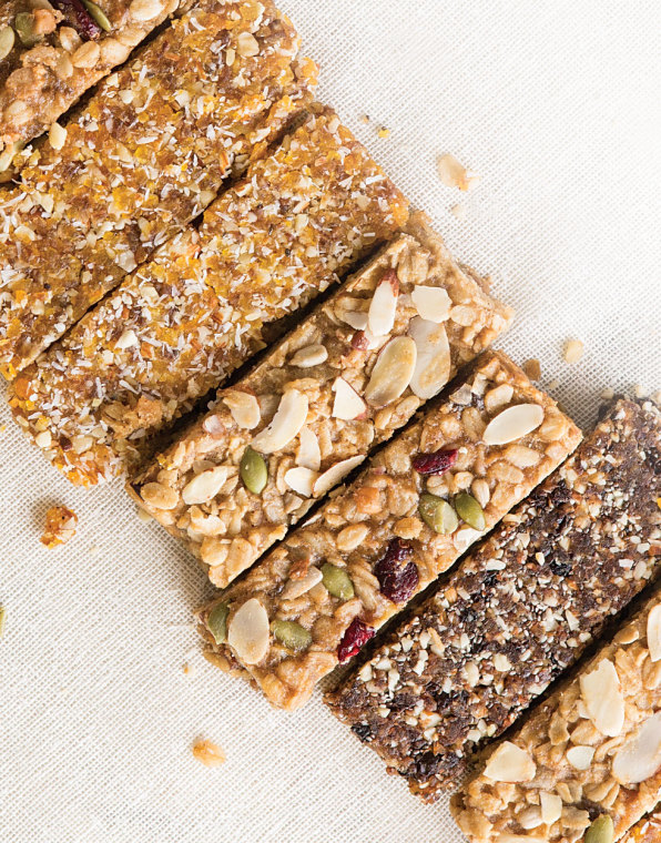 Cinnamon Apple Muesli Bars