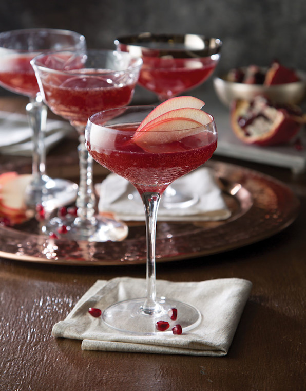 Pomegrante Apple Spritzer