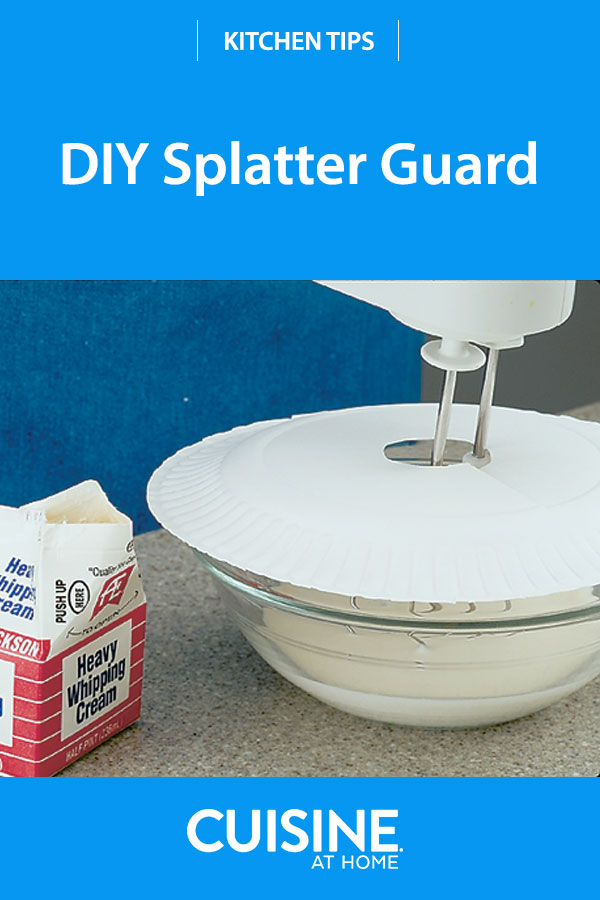 Splatter Guard for Hand Mixer