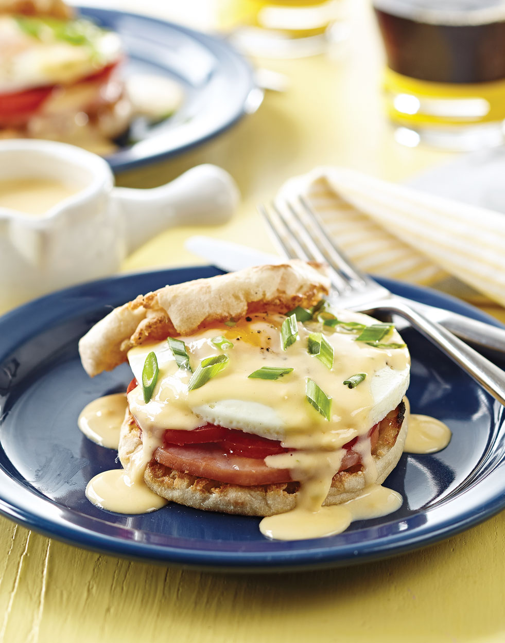 Eggs Benedict Sandwich