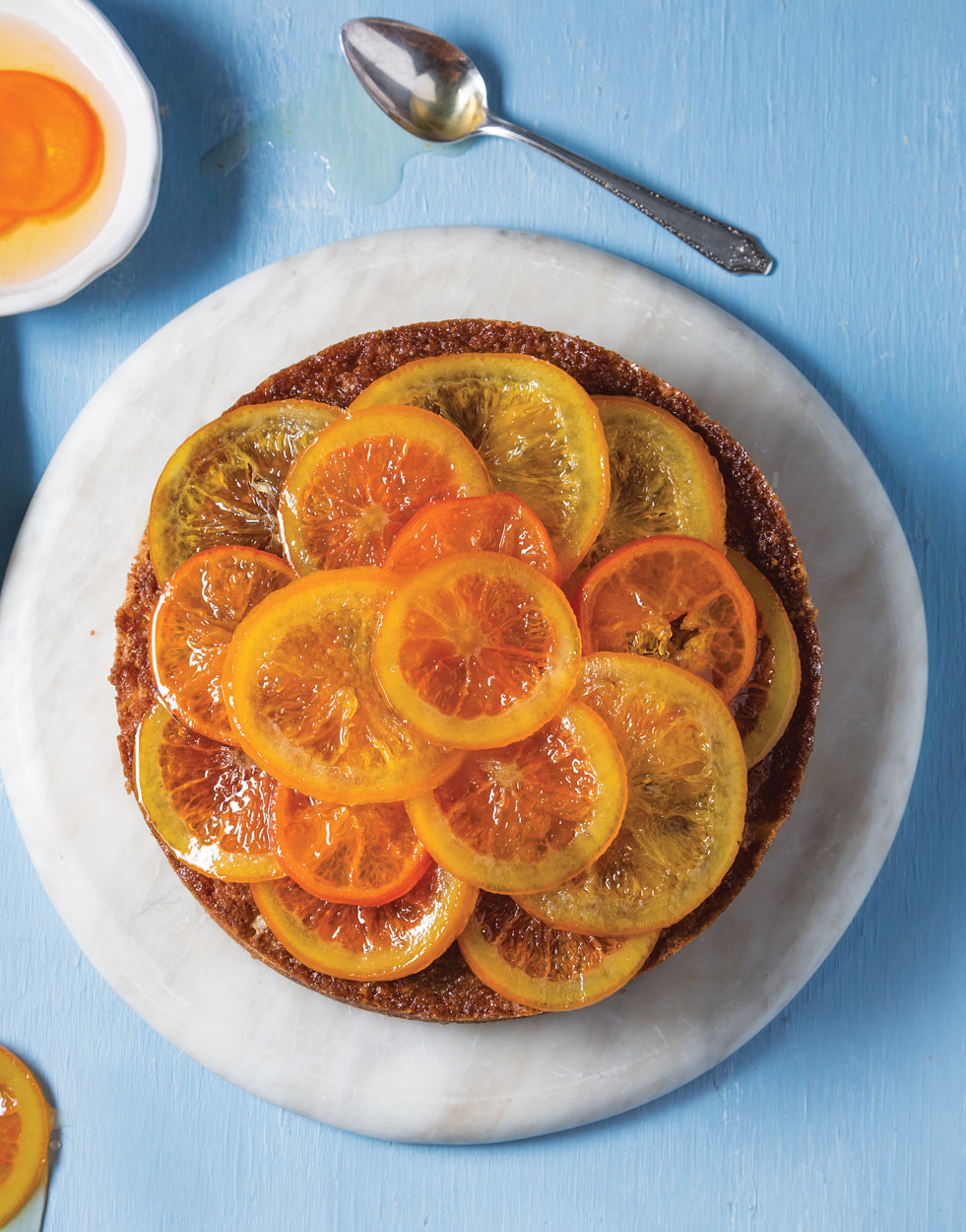 Candied Orange-Almond Cake