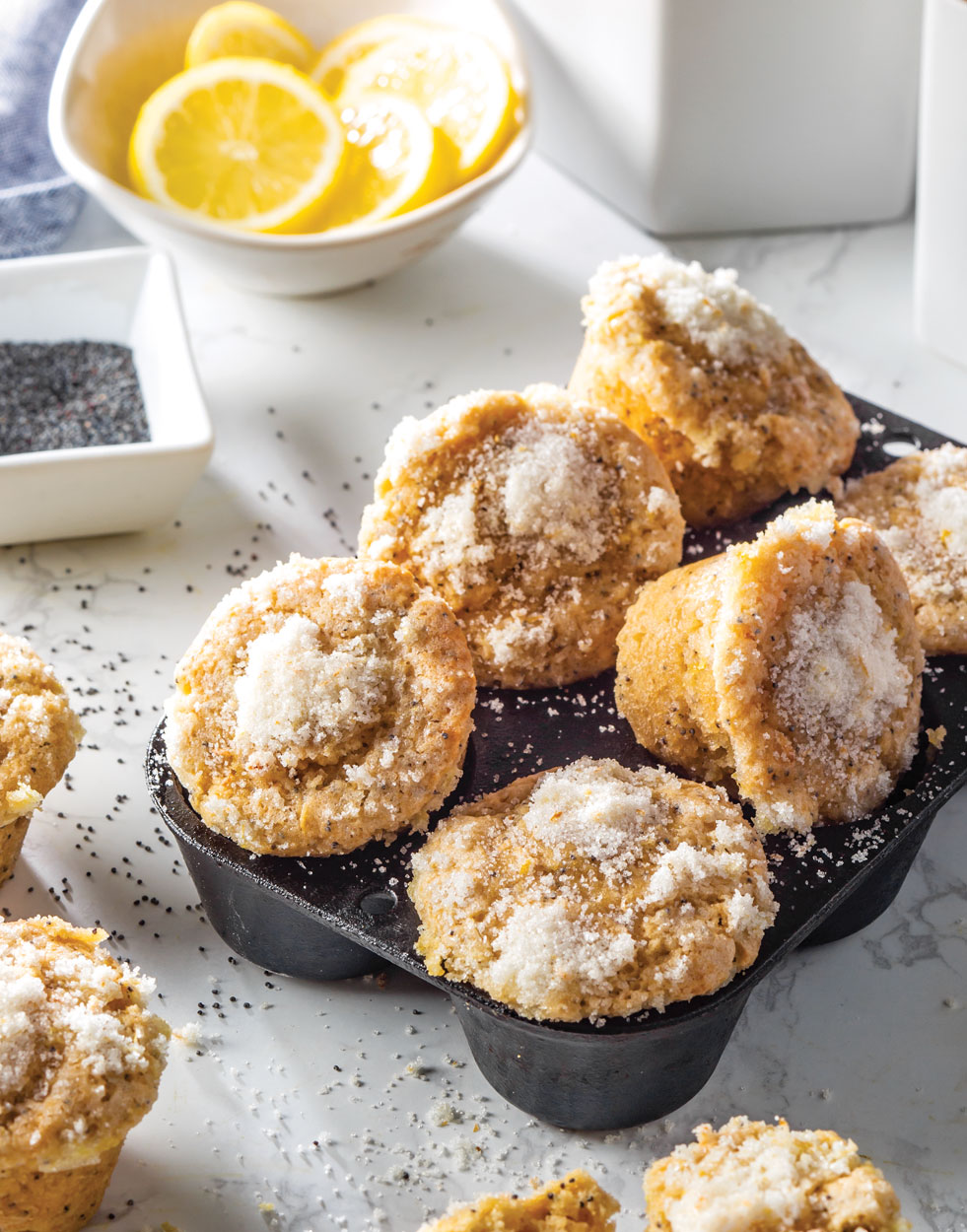 Lemon Poppy Seed Muffins