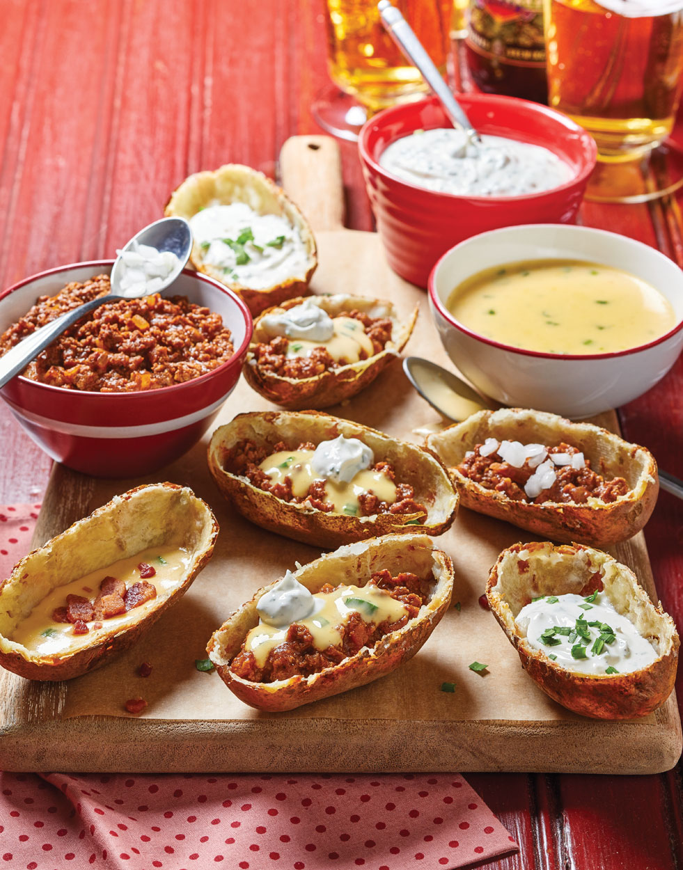 Fully-Loaded Potato Skins Recipe