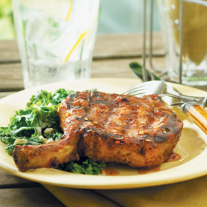 Glazed Pork Chops