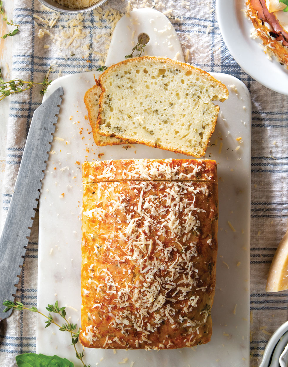 Parmesan-Herb Buttermilk Bread