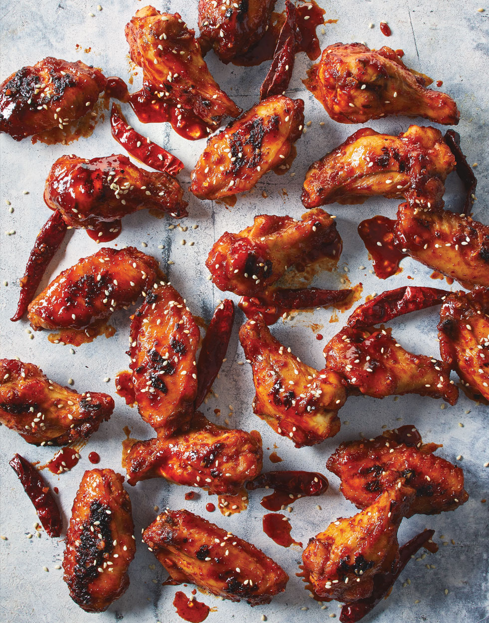 Spicy korean deals chicken wings