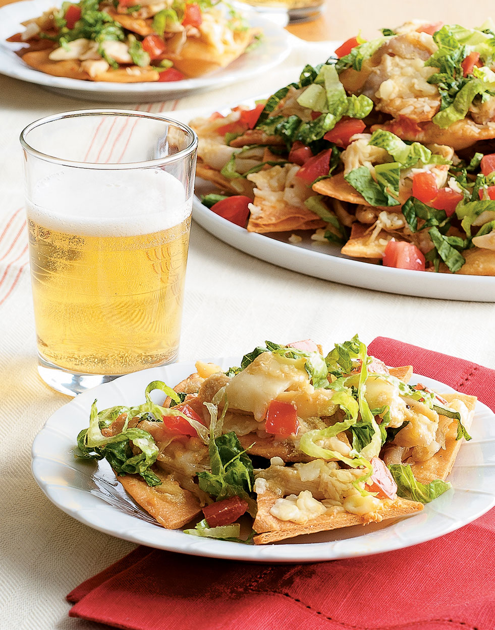 Caesar Salad Nachos