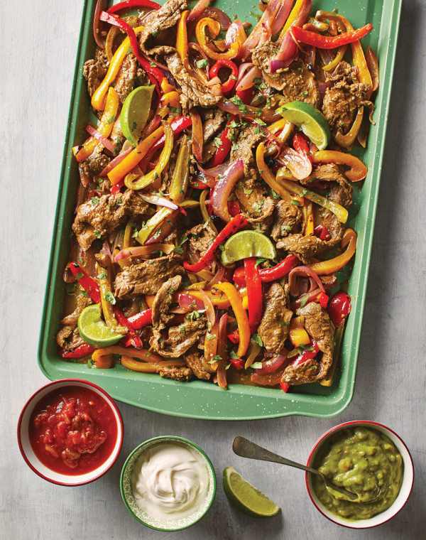 Sheet Pan Steak Fajitas