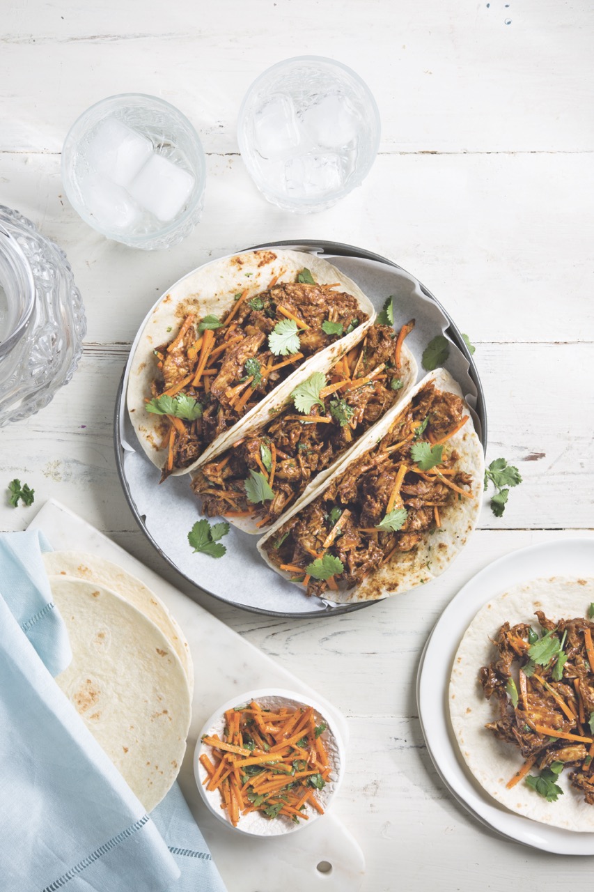 Asian Chicken Tacos