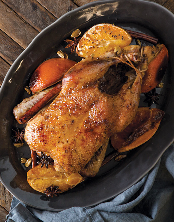 Spiced Orange Duck