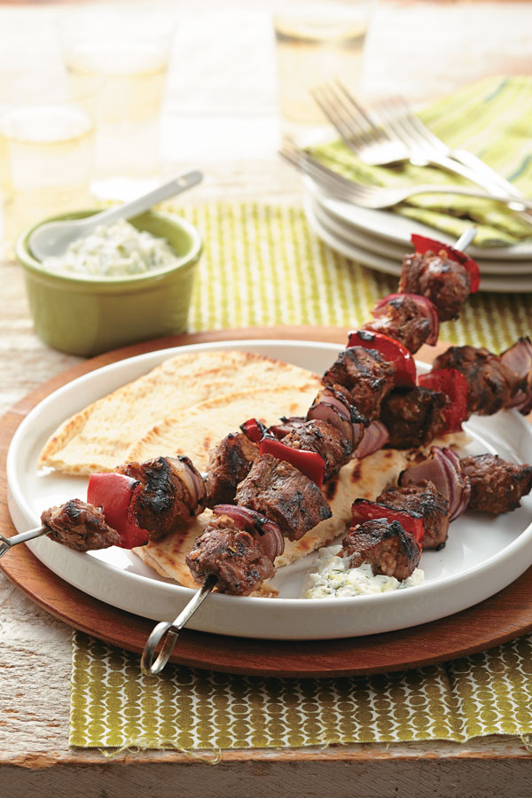 Mediterranean Lamb Kebabs Recipe