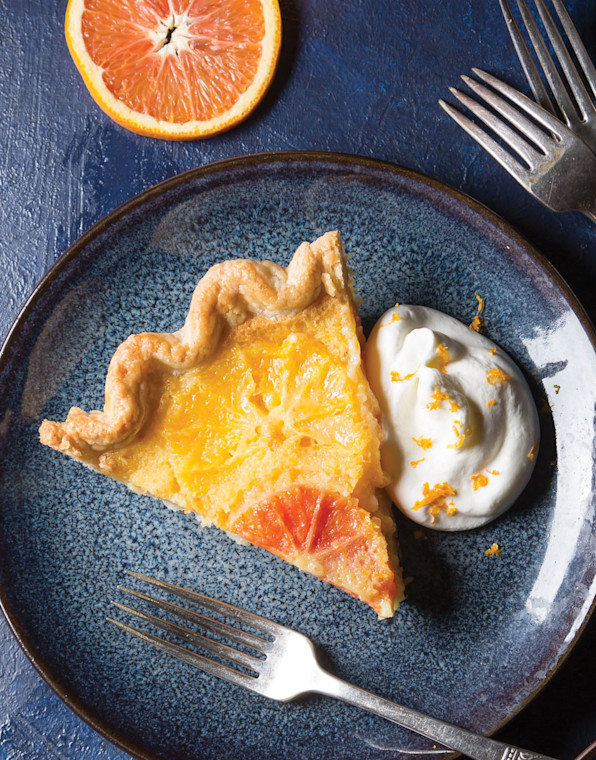 Orange-Honey Shaker Pie